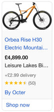 Orbea Rise H30 2022 EMTB