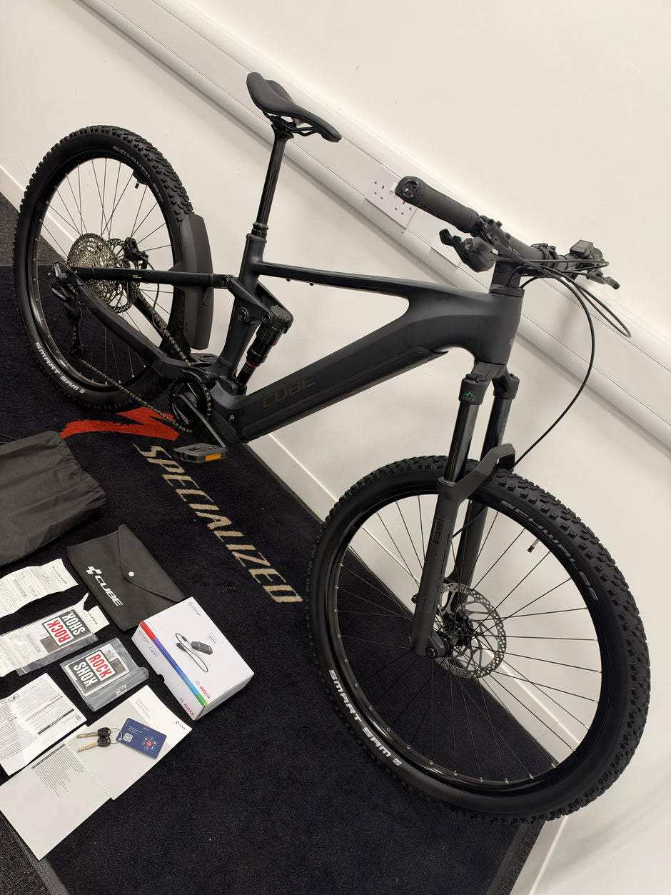 2027 Cube Stereo Hybrid One44 PRO 800 Large – Electric Mountain Bike BRAND NEW!