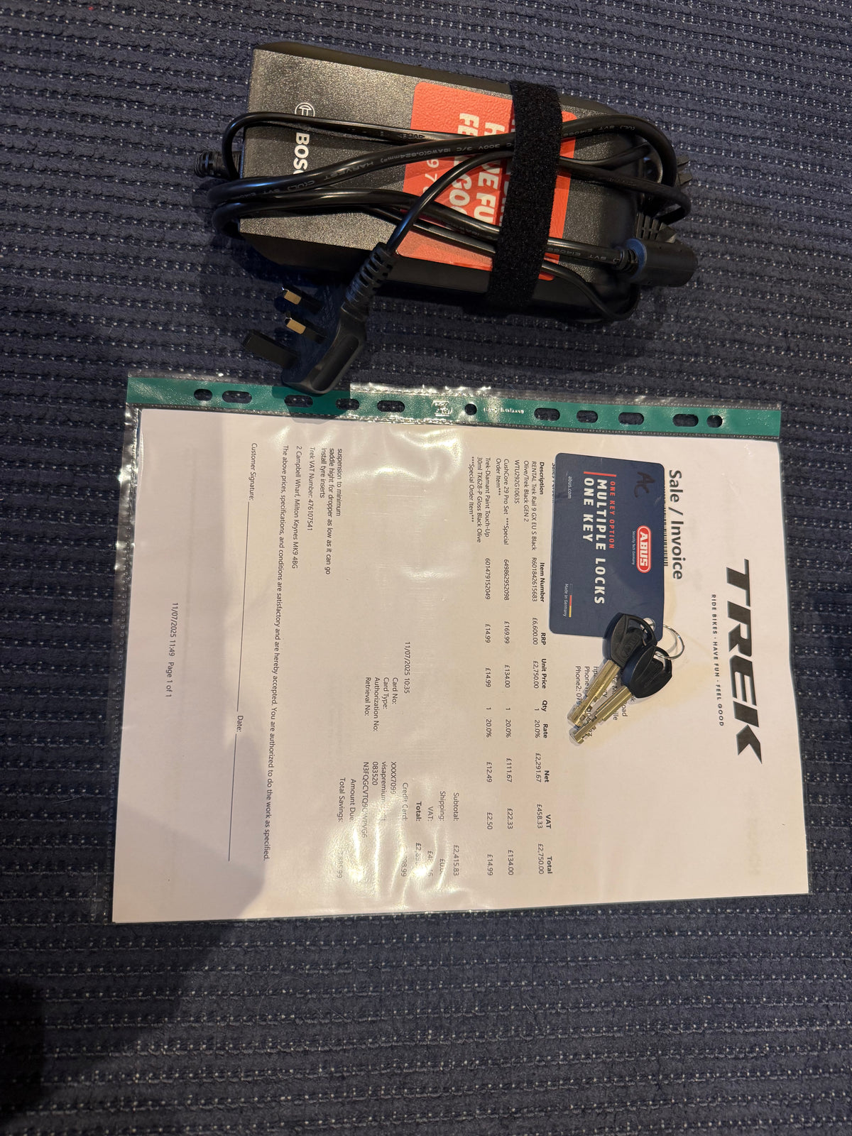 Trek Rail 9 GX 2022 247 miles