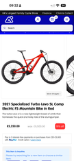 Specialized Turbo Levo SL 2021 Medium