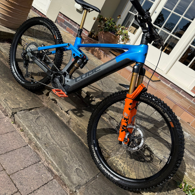 Cube Stereo Hybrid 160 HPC Action Team 750 2023 Medium 500 Miles