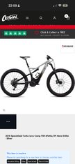 Specialized Turbo Levo FSR Comp Electric Bike XL 330 miles