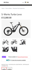 Specialized S-Works Levo 2023 XXL RRP £12,500!