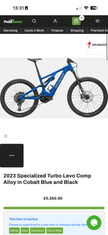 Specialized Turbo Levo Comp 700wh S4 Electric Bike NEW BATTERY 600 Miles