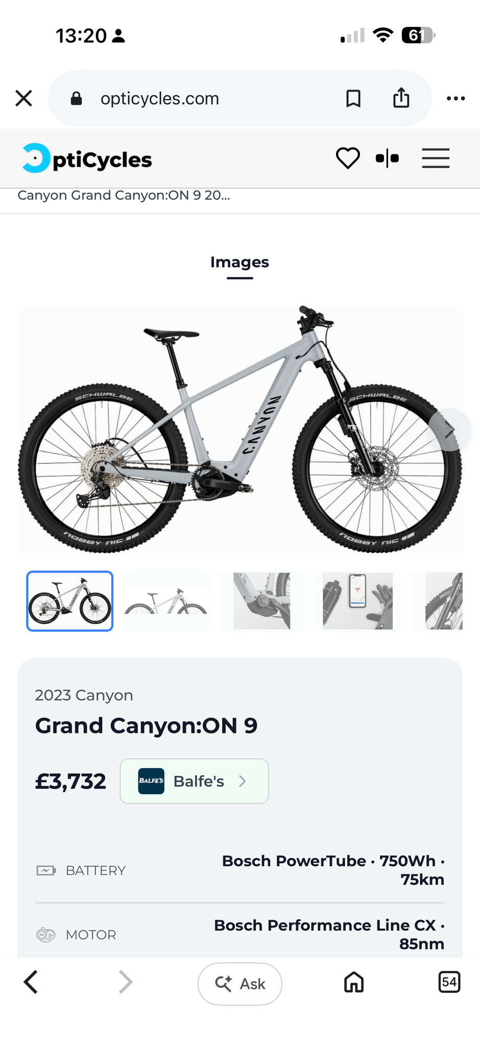 2025 Canyon Grand Canyon ON:9 44 miles