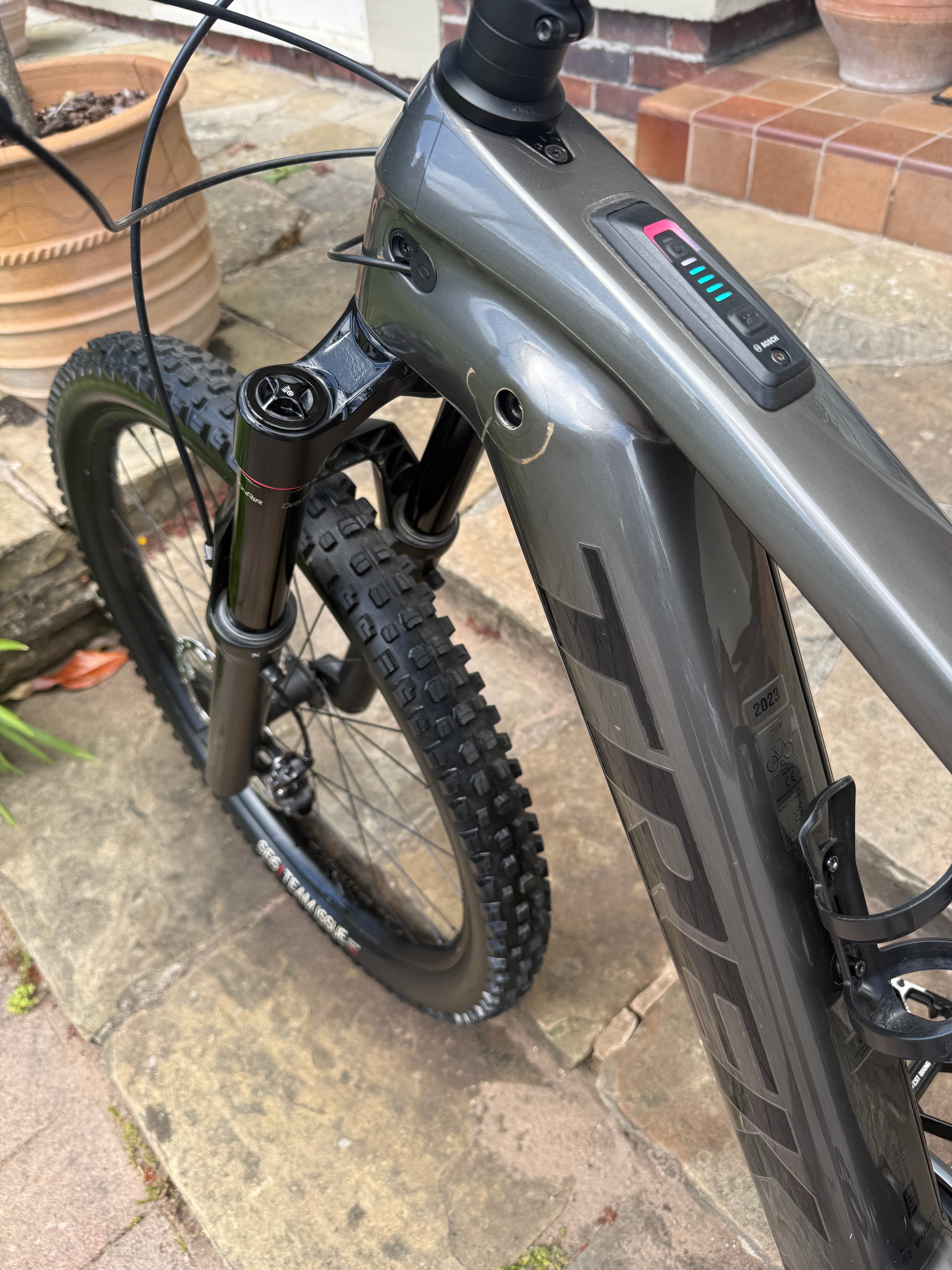 Trek Rail 9.8 AXS 750wh Smart system Medium electric mountain bike