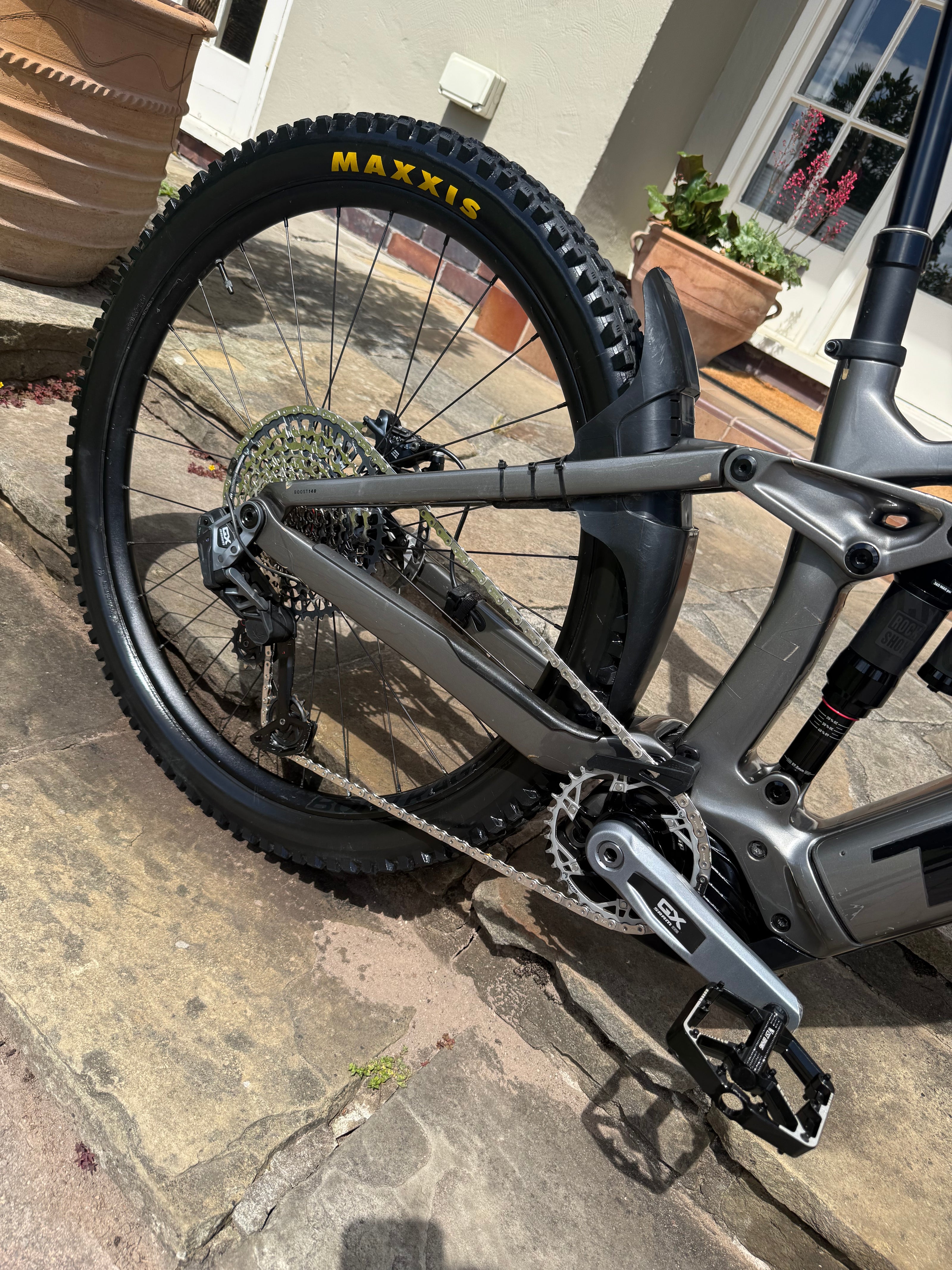 Trek Rail 9.8 AXS 750wh Smart system Medium electric mountain bike