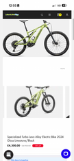 Specialized Turbo Levo 700wh 2024 Electric Bike XL 400 Miles