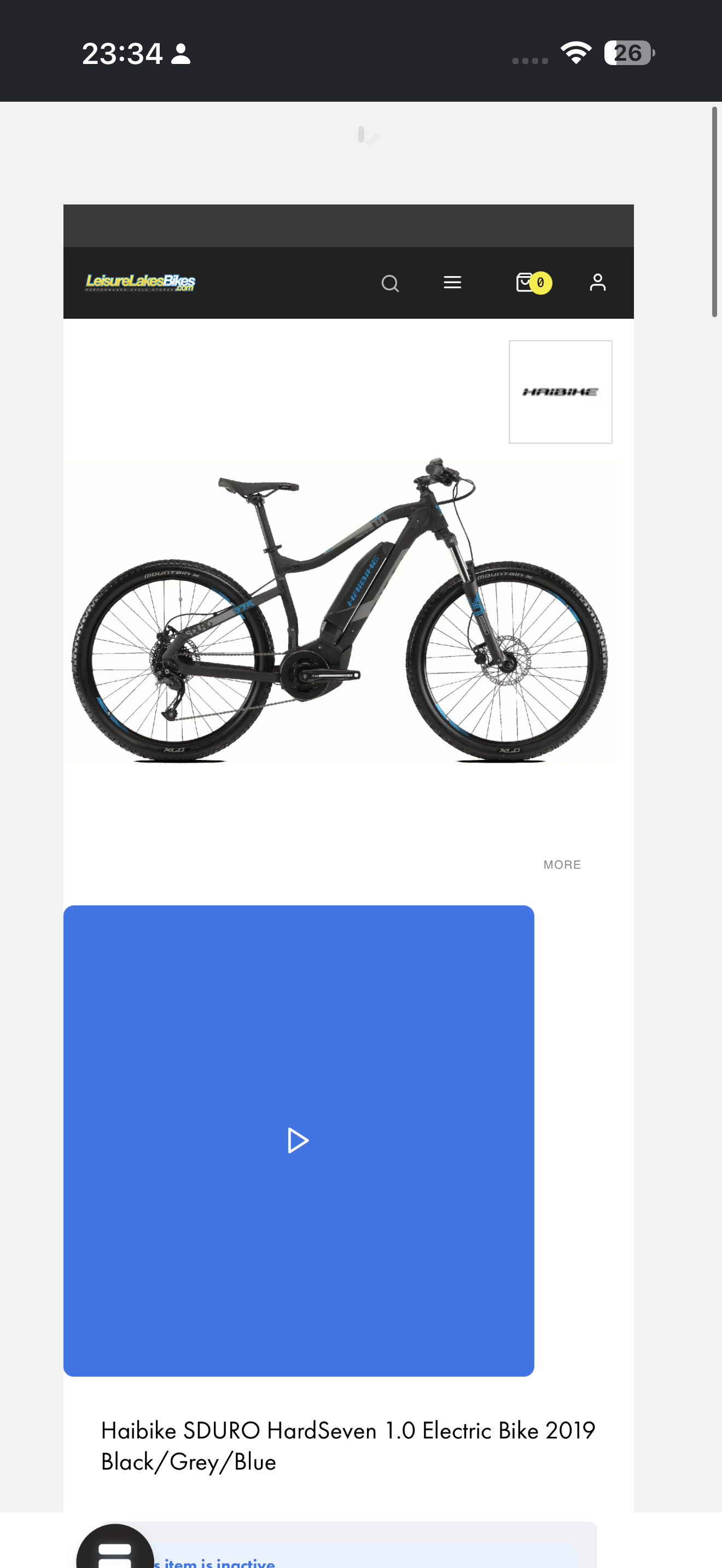 Haibike SDURO HardSeven 1.0 – Small