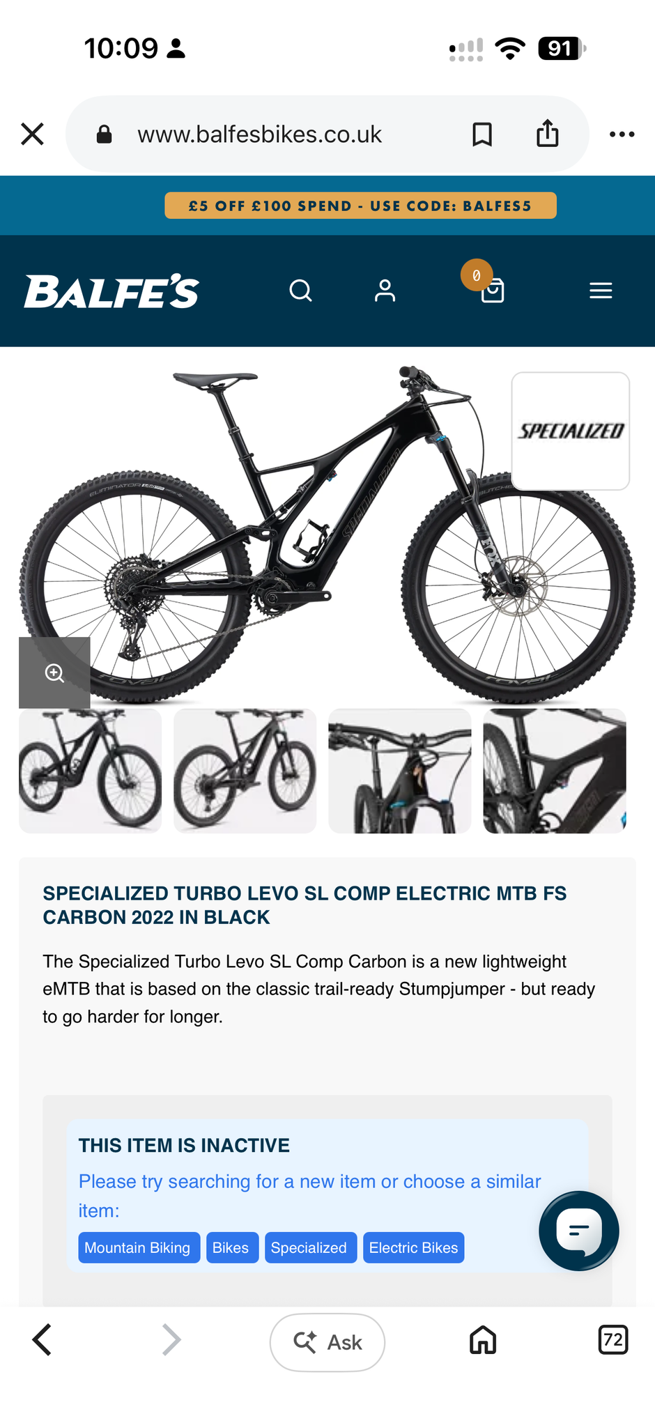 Specialized Turbo Levo SL carbon 2022
