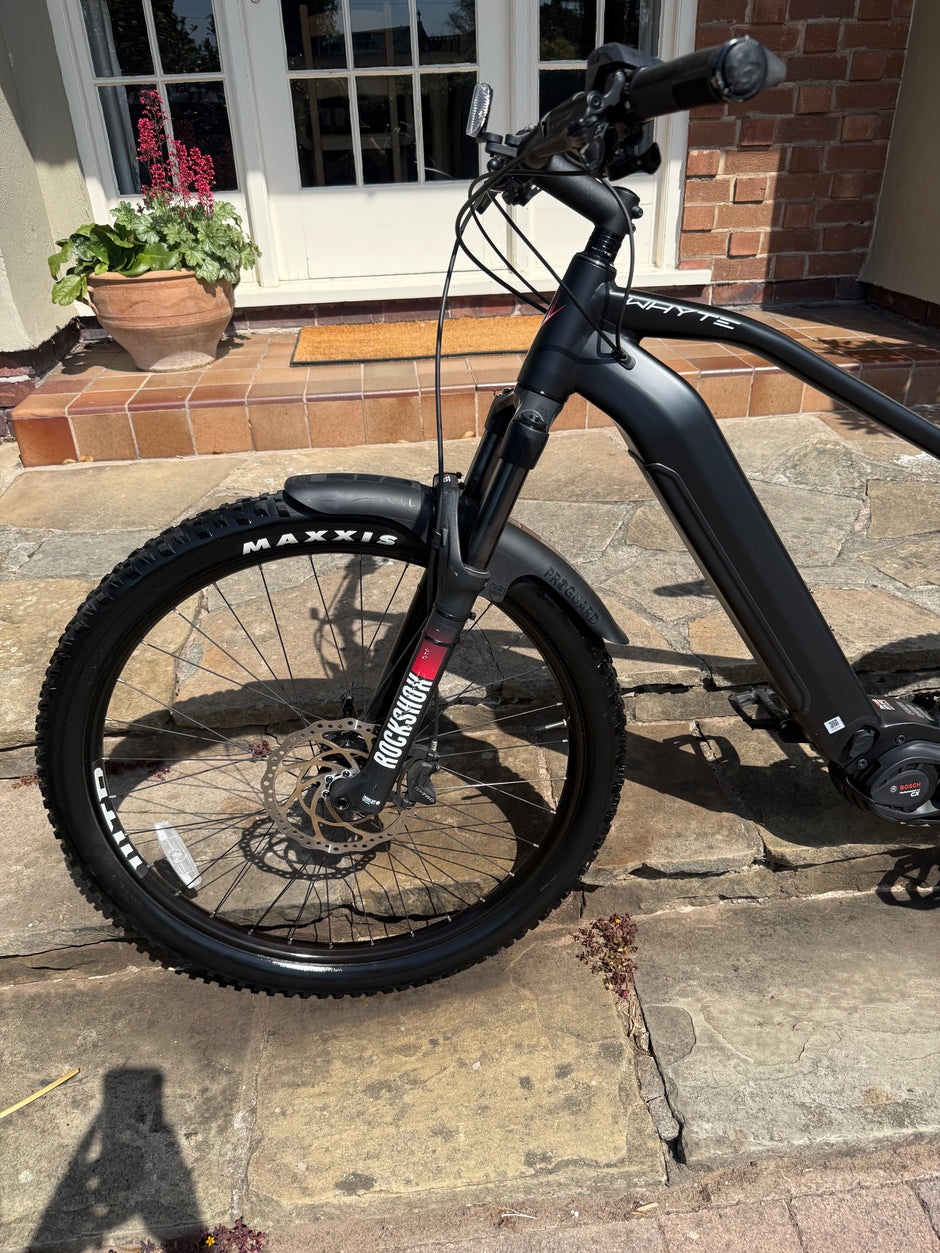 Whyte E505 Hardtail E bike XL 480 miles
